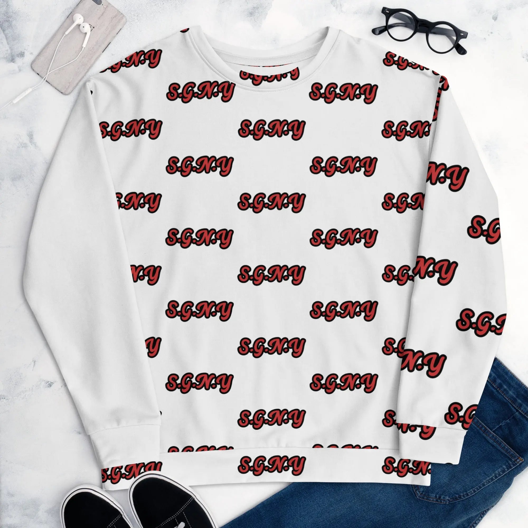 S.G.N.Y Unisex Sweatshirt SirNeely Gear New York