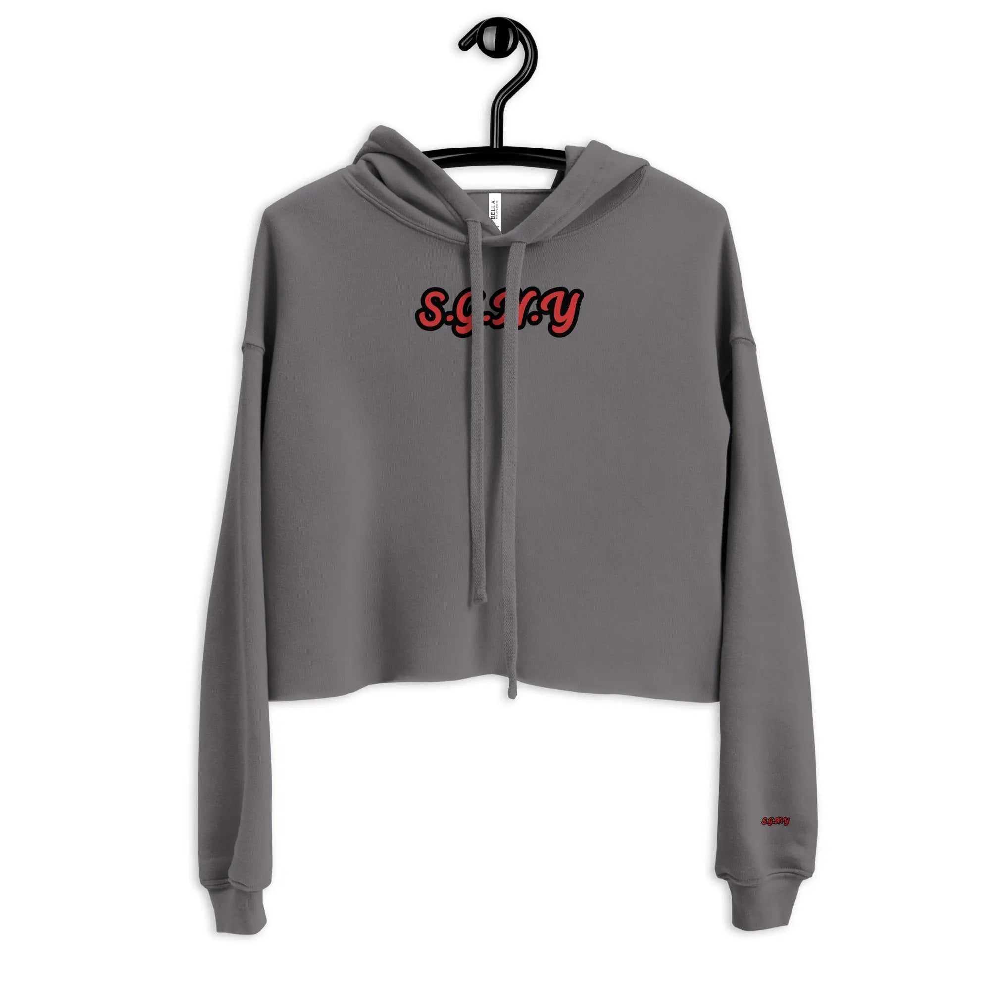 S.G.N.Y Women's Cropped Hoodie SirNeely Gear New York