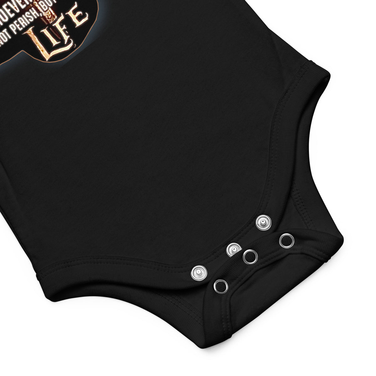 S.G.N.Y Baby Short Sleeve One Piece made from soft, breathable cotton, featuring short sleeves and snap closures for easy changing.