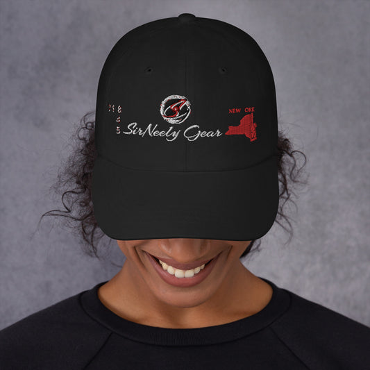 S.G.N.Y classic Dad hat black front