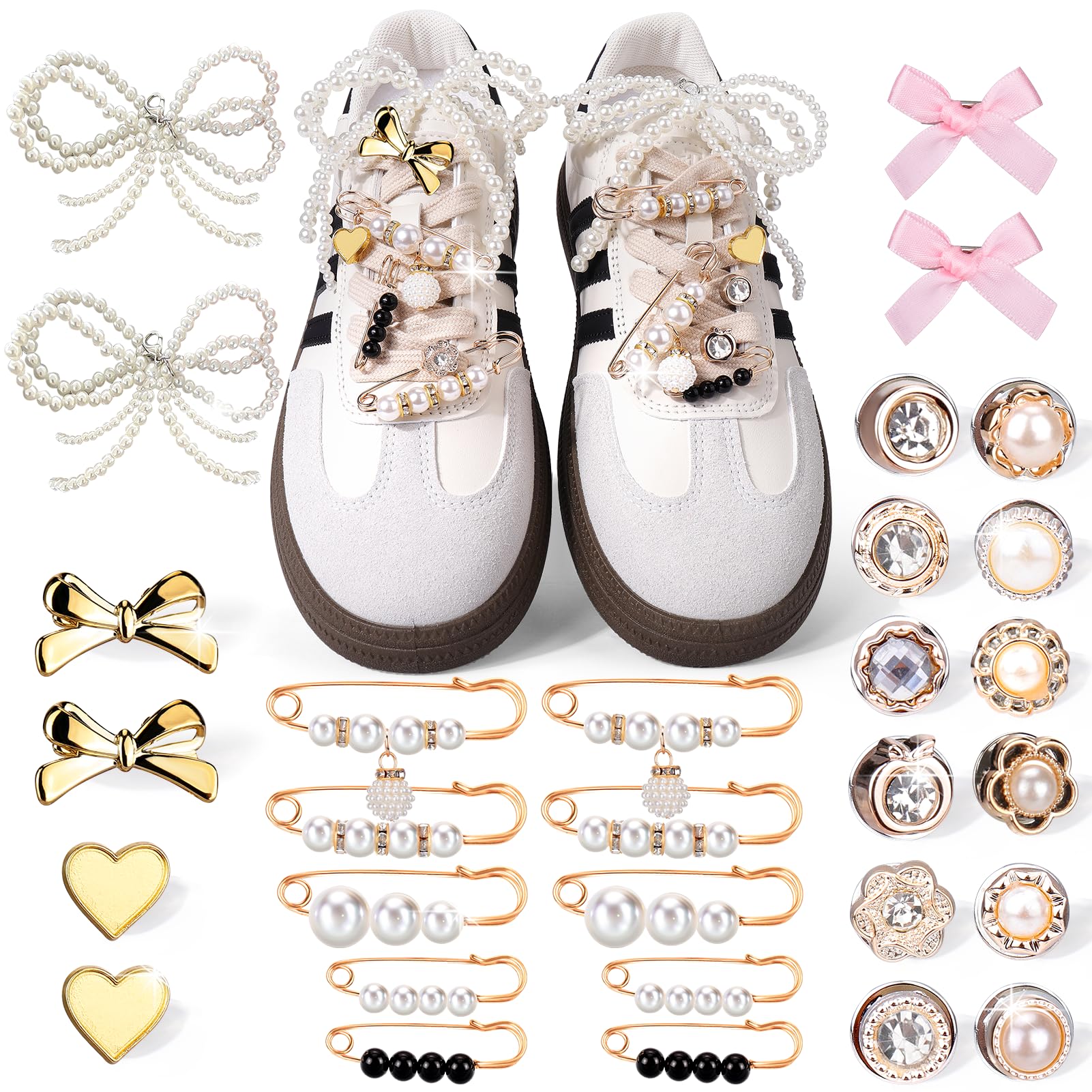 Set of 30 Mity Rain Shoe Charms for sneakers, featuring fun and stylish designs to personalize your footwear.