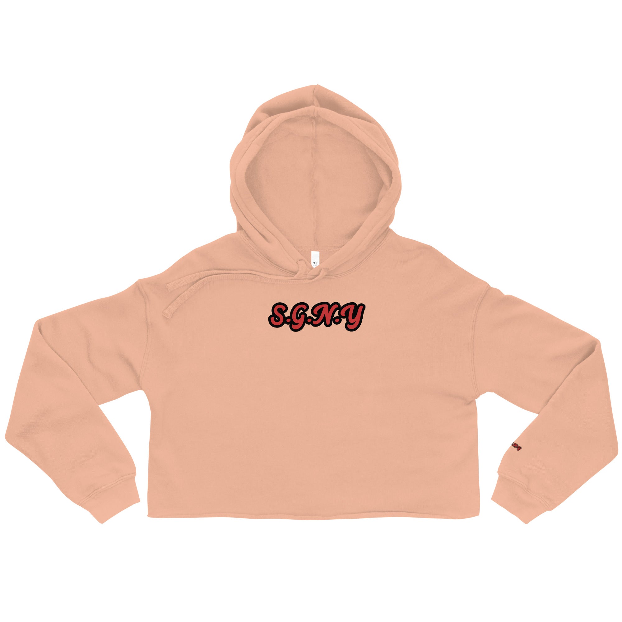S.G.N.Y Women's Cropped Hoodie - SirNeely Gear New York #
